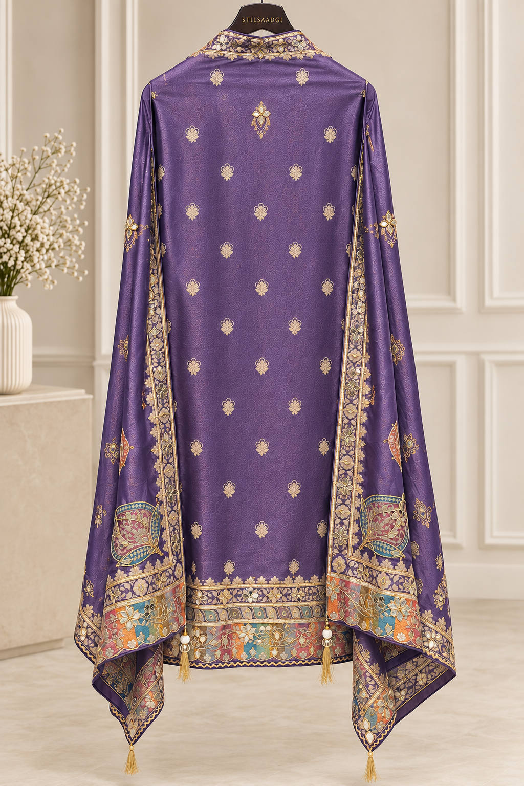 Meher Gota Patti Embroidered Suit Set
